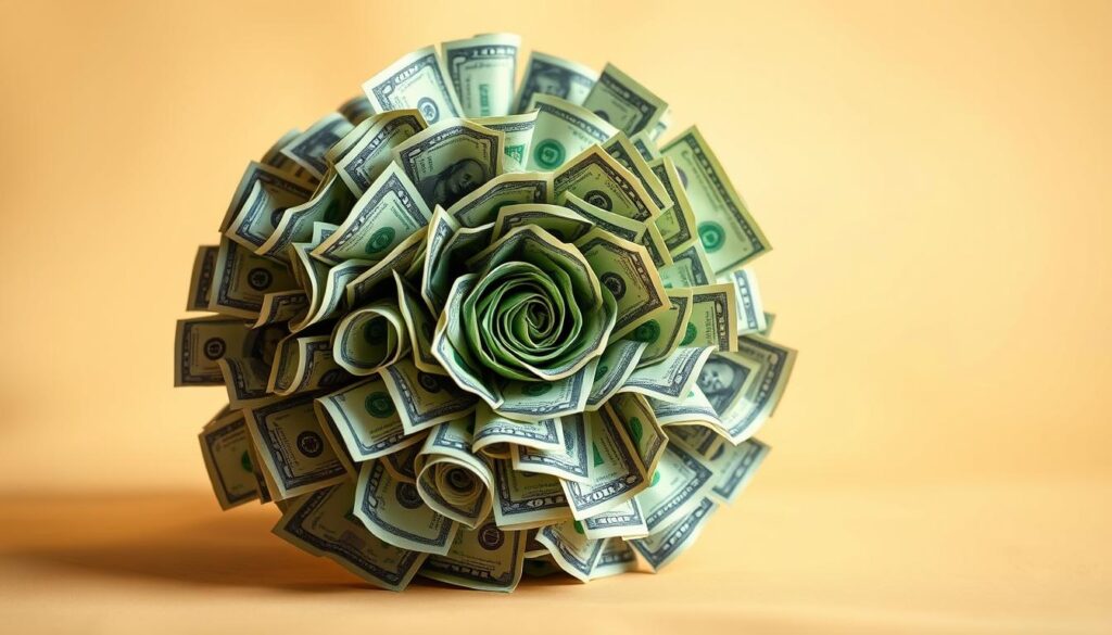 money bouquets